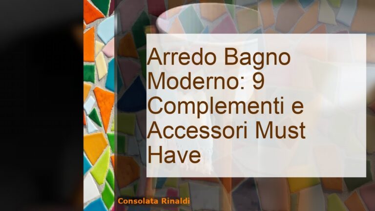Accessori Innovativi per Bagni Moderni