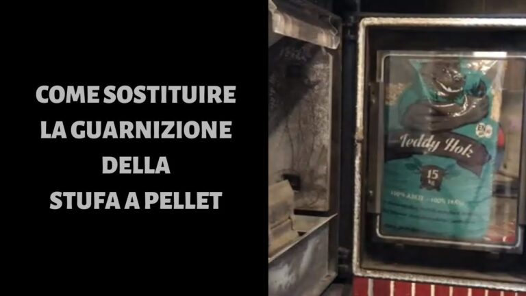 Guida alla Sostituzione della Guarnizione della Stufa a Pellet