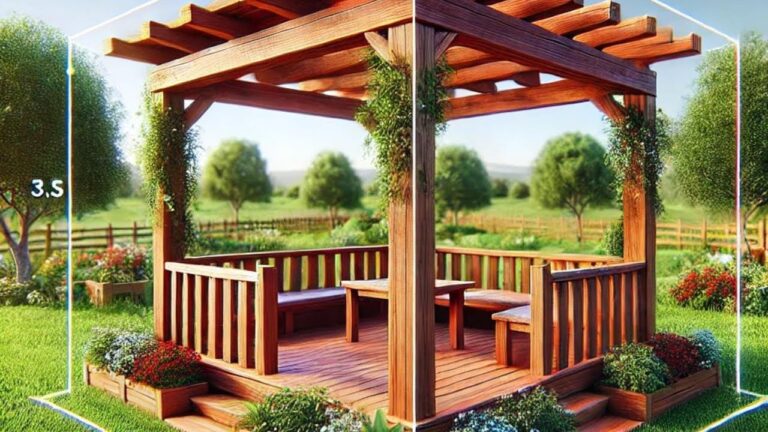 Guida alla Creazione di Gazebi Fai Da Te in Legno