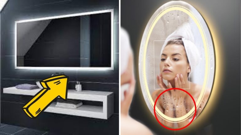 Specchi per Bagno con Luci LED: Design e Funzionalità