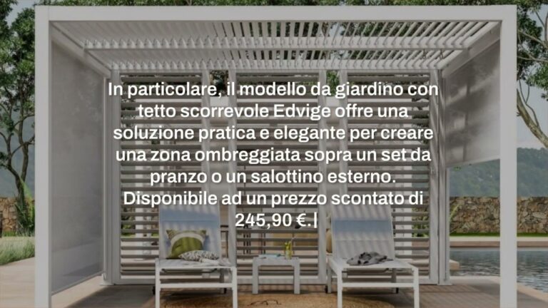 Guida ai Gazebi per Giardino Economici