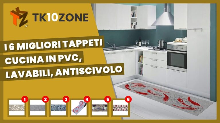 Tappetini Antiscivolo per una Cucina Sicura e Stile Unico