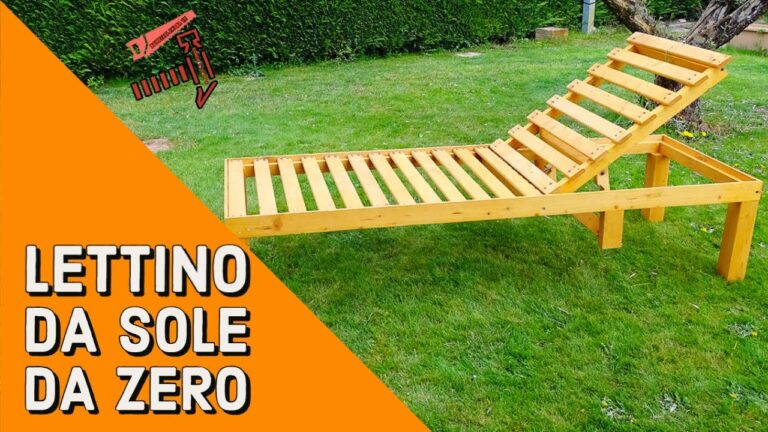 Lettini da Piscina in Legno: Eleganza e Comfort per il Tuo Spazio Esterno