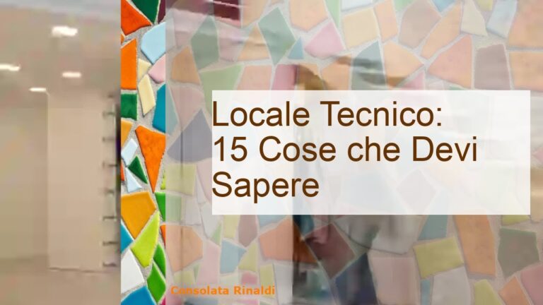 Ottimizzazione del Vano Tecnico Esterno: Soluzioni e Vantaggi