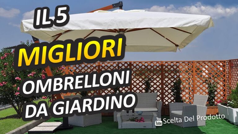 Offerte Ombrelloni da Giardino su Brico