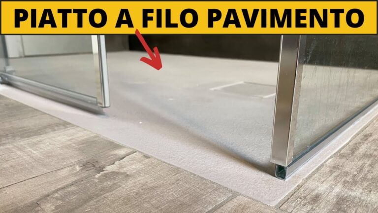 Soluzioni per il Spazio tra Piatto Doccia e Piastrelle