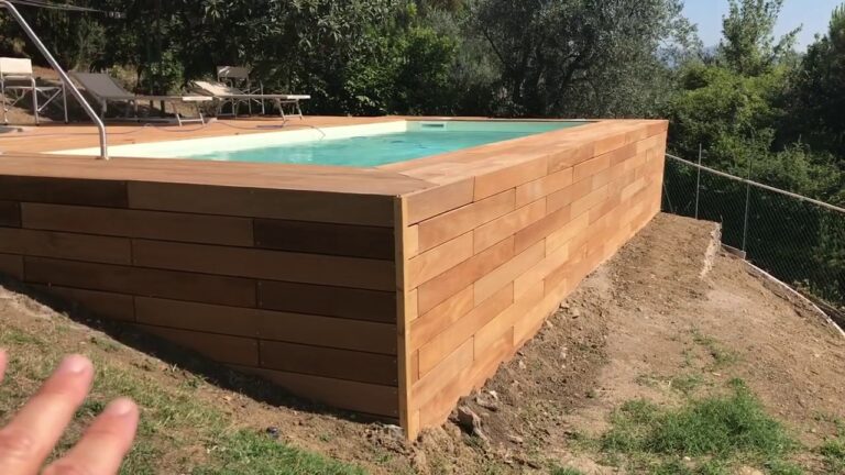 Guida alla Piscina Fuori Terra in Muratura: Vantaggi e Costruzione