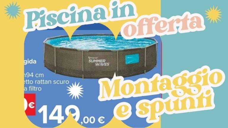 Piscine in Offerta: Scopri le Migliori Offerte da Brico