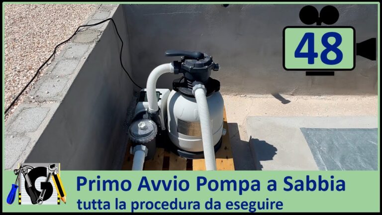 Pompa a Sabbia Ideale per Piscine da 50000 Litri