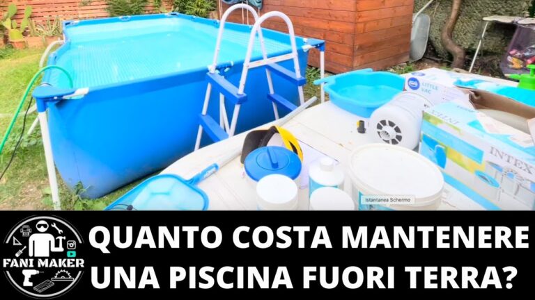 Costo di gestione di una piscina interrata