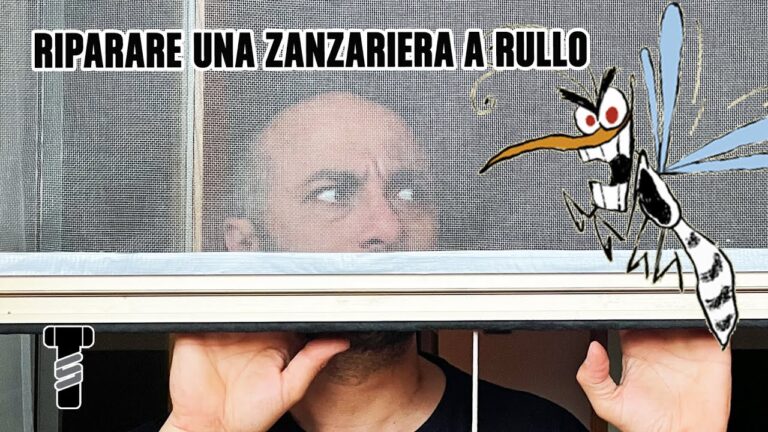 Guida alla Riparazione delle Zanzariere a Rullo con Kit Dedicato