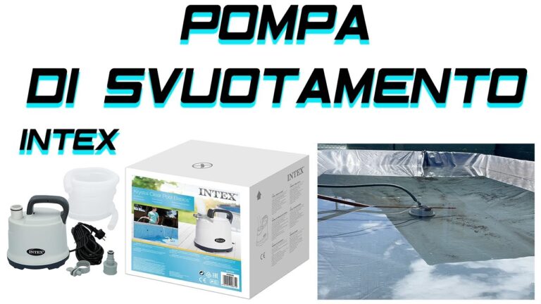 Svuotare la Piscina con Pompa: Guida Pratica e Vantaggi