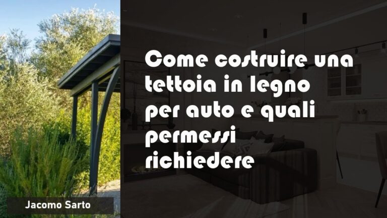 Gazebo in Legno per Auto: Eleganza e Funzionalità
